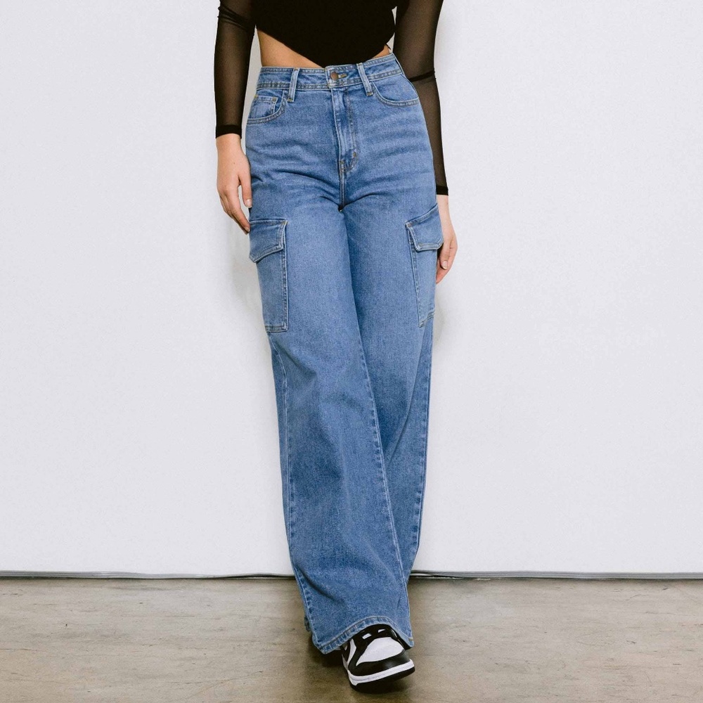 Circo Cargo Wide Leg Jeans